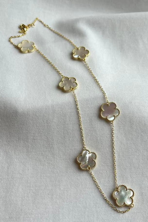 Adeline Clover Necklace - Bikini Crush Swimwear