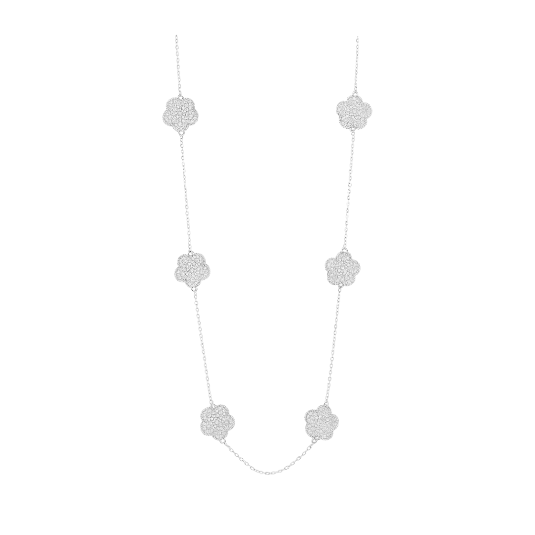 Adeline Pave Necklace - Bikini Crush Swimwear