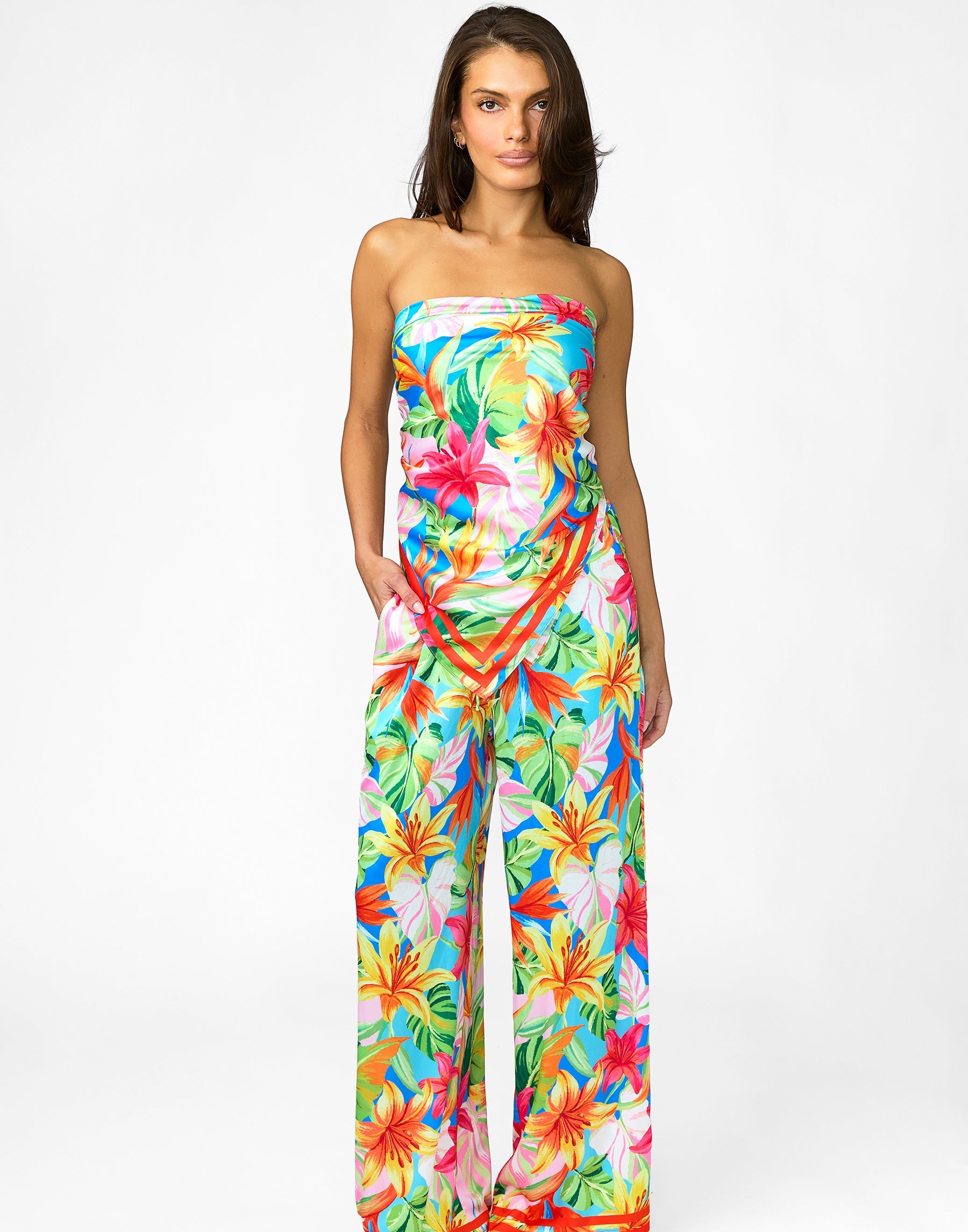 SORELLA PANTS - HAWAIIAN FLORAL