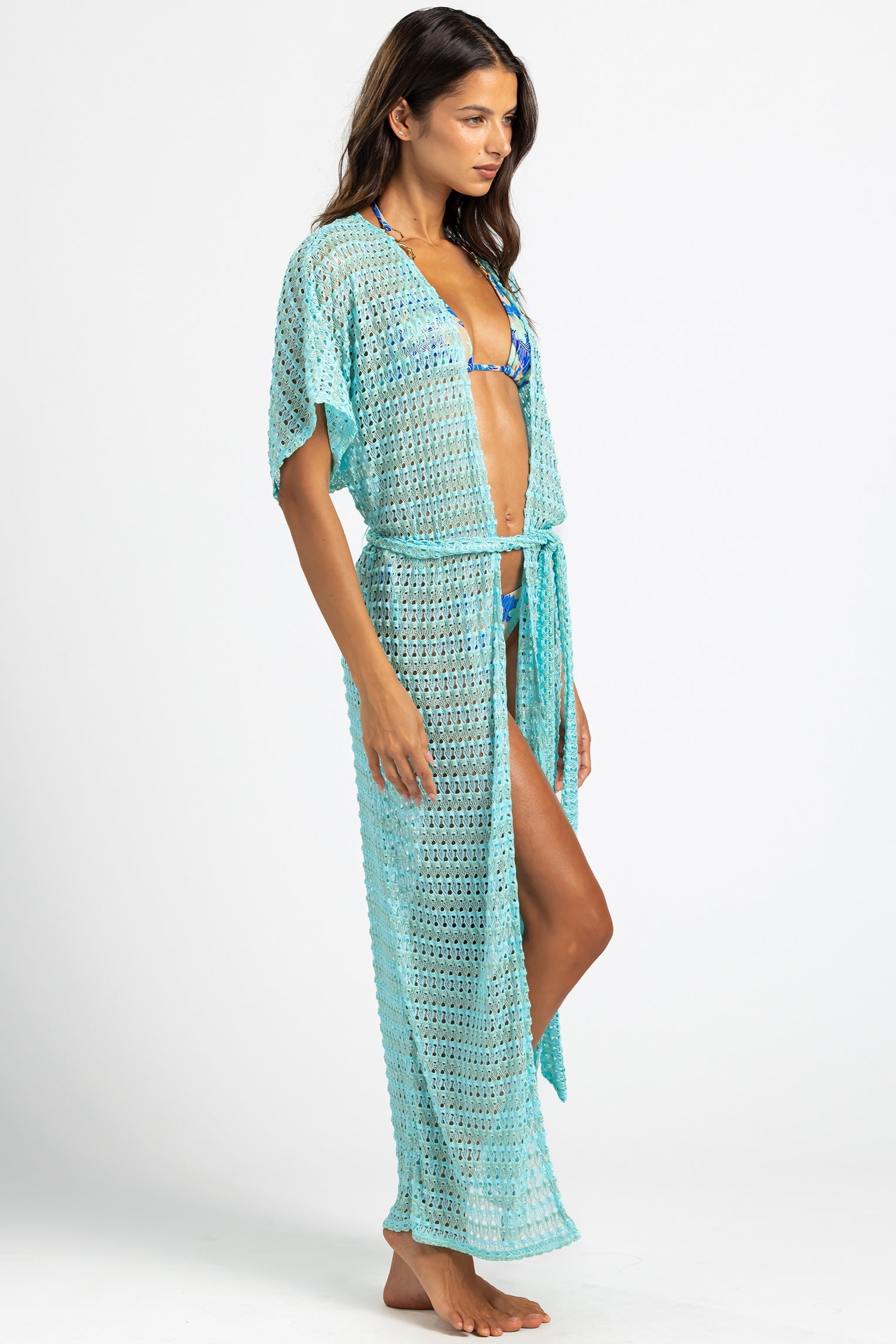 Camden Maxi Kaftan - Frozen - Bikini Crush Swimwear