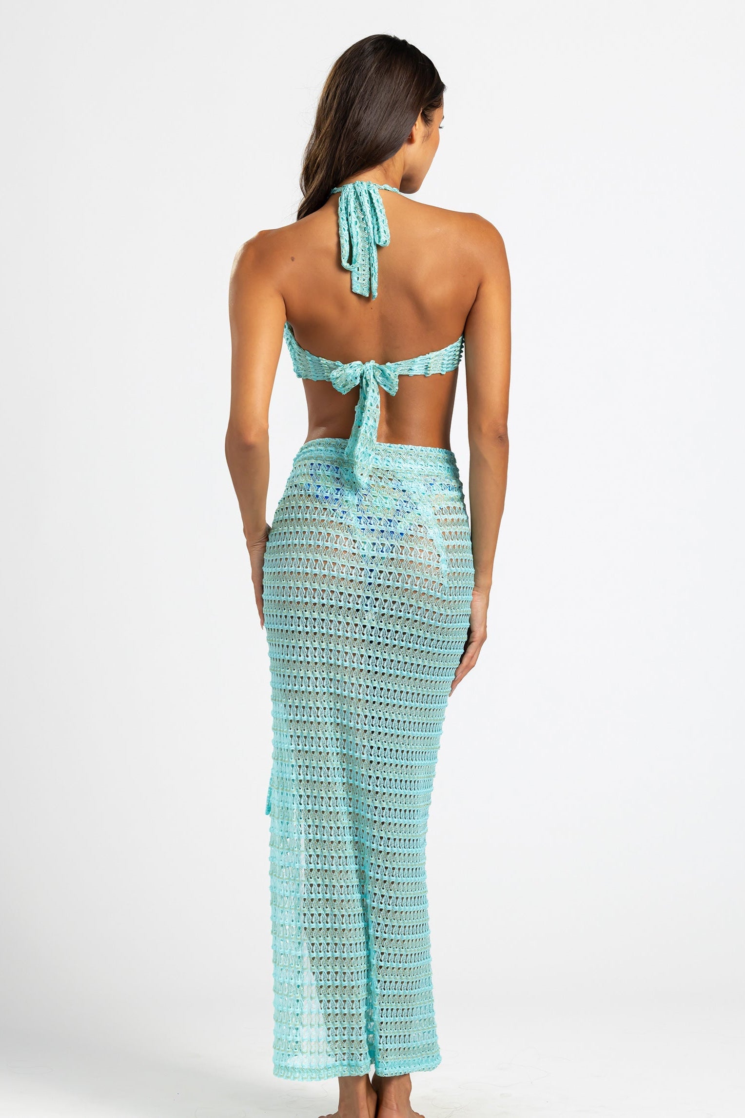 Camden Wrap Skirt - Frozen - Bikini Crush Swimwear