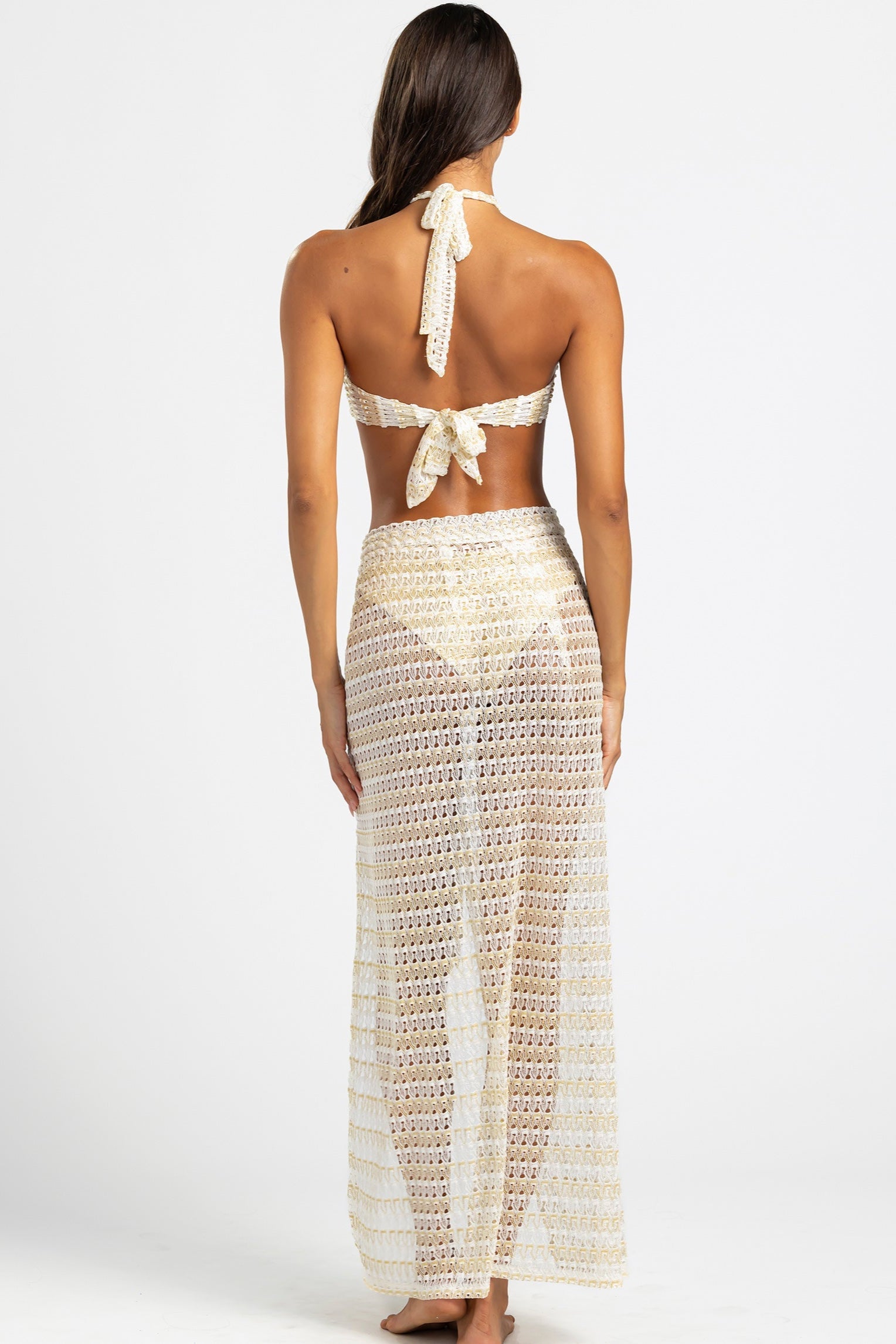 Camden Wrap Skirt - White - Bikini Crush Swimwear