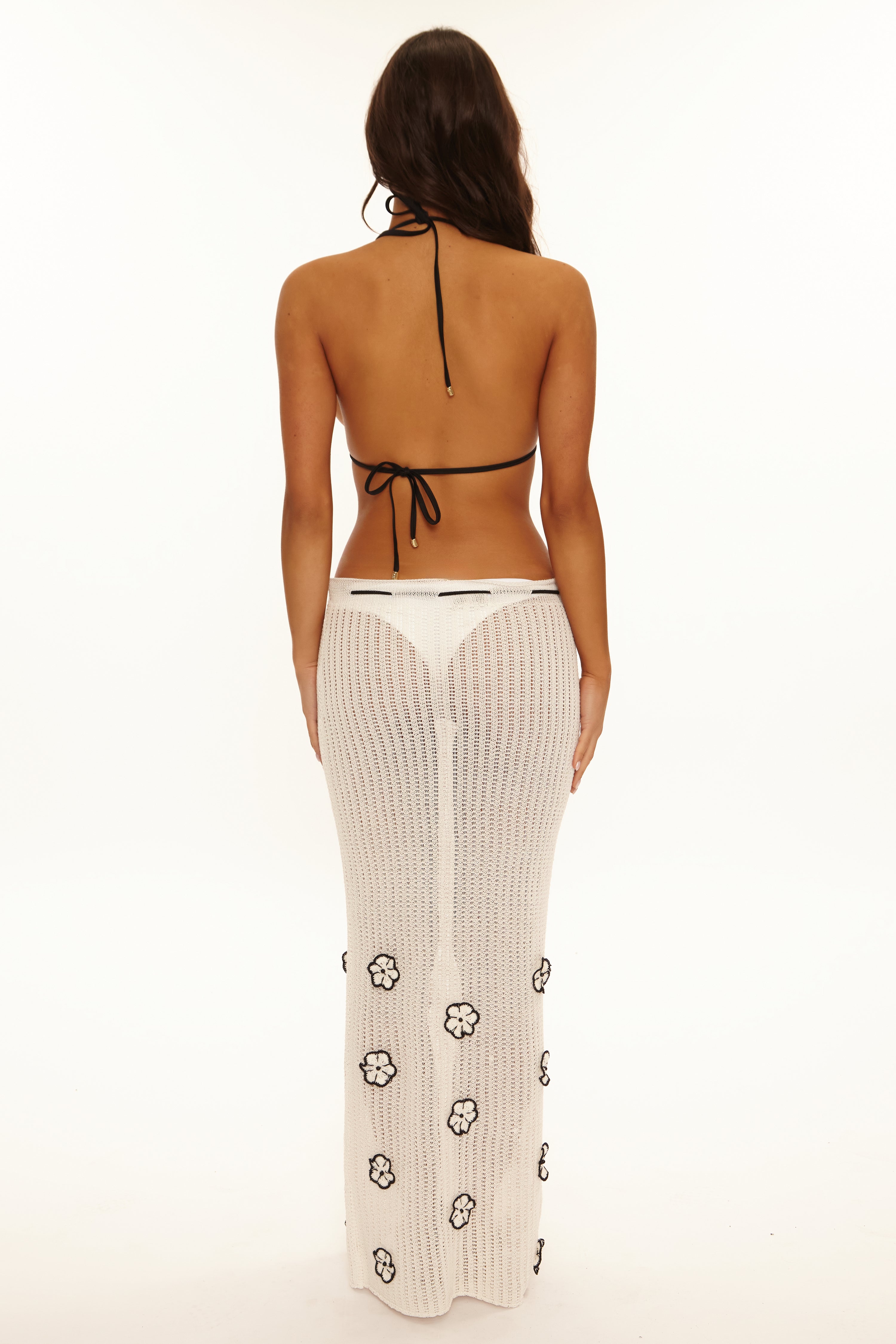 Cyrus Maxi Skirt - White - Bikini Crush Swimwear