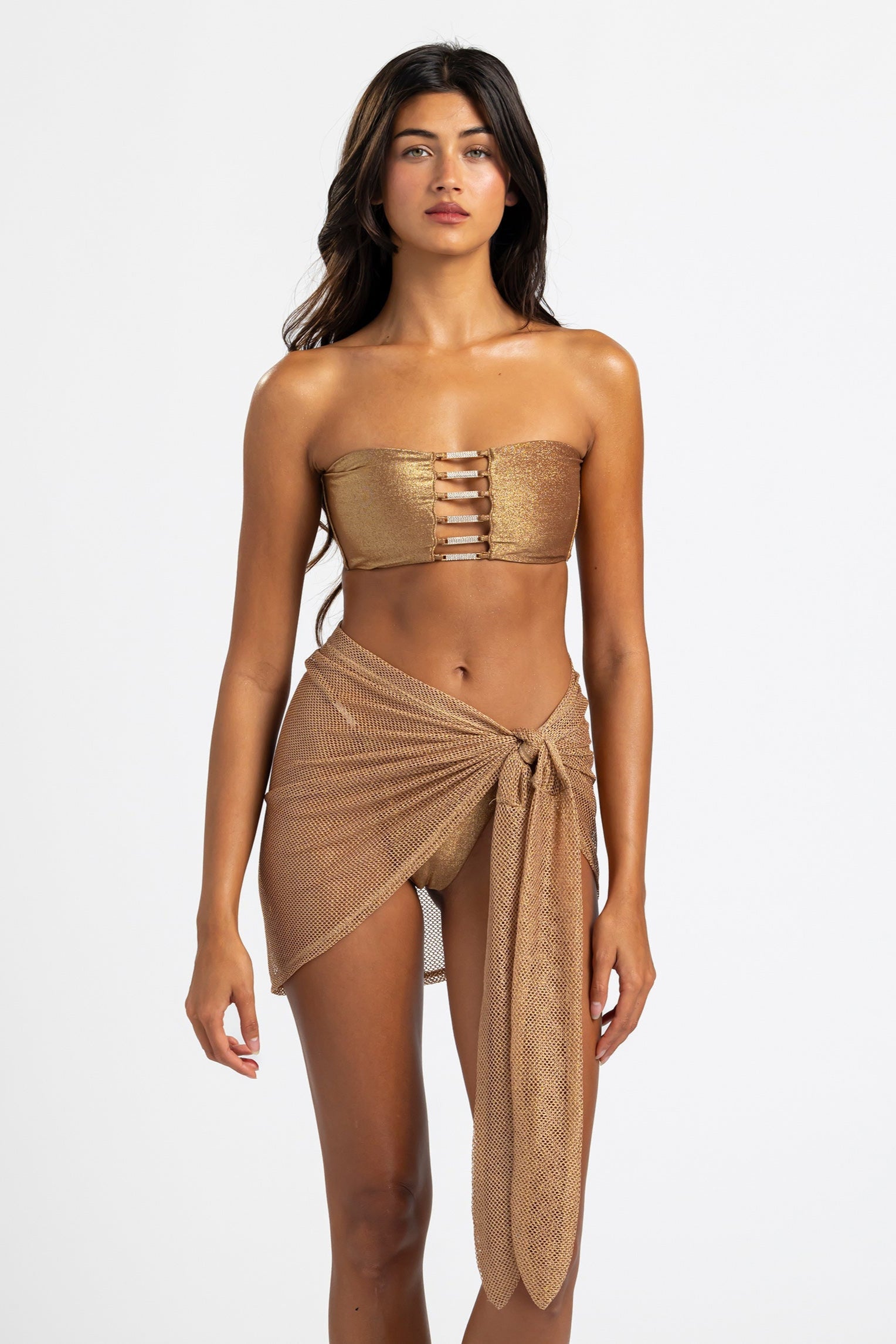 Dudley Short Pareo - Nude - Bikini Crush Swimwear