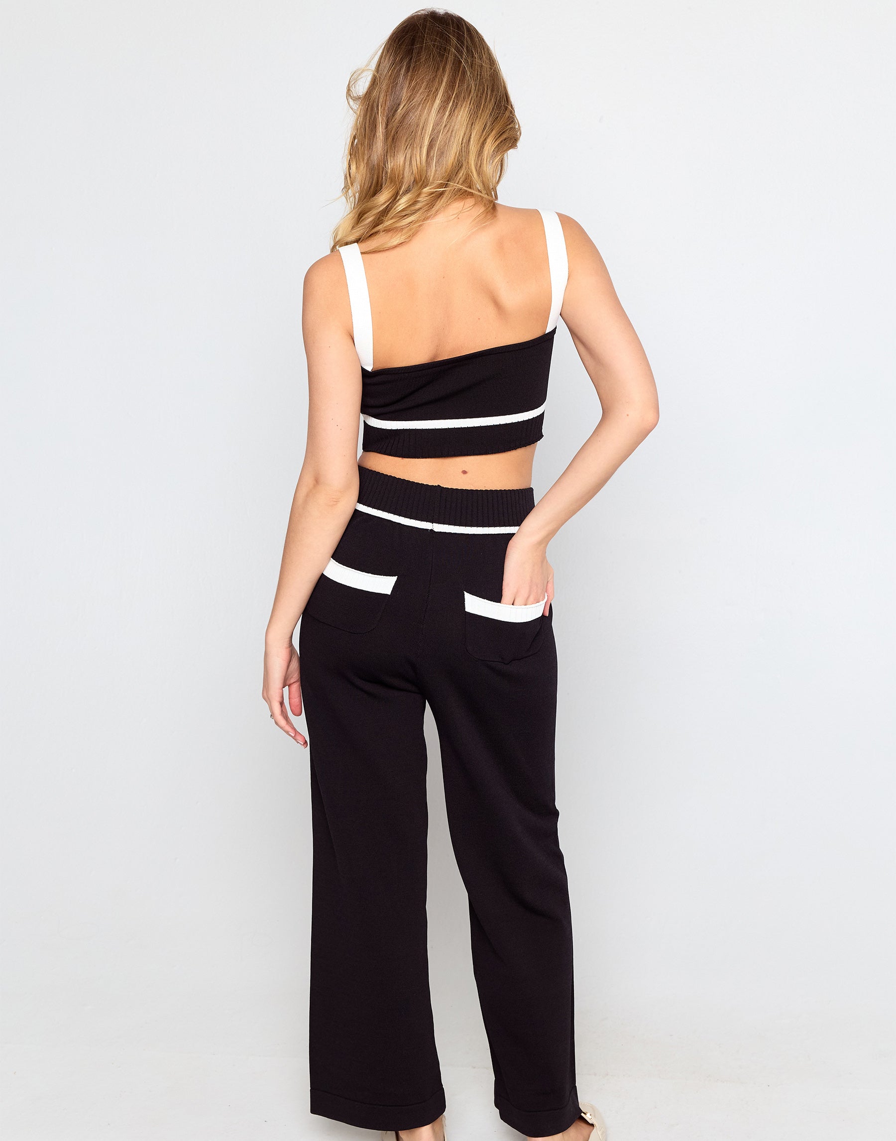 Juliette Knit Pant - Black