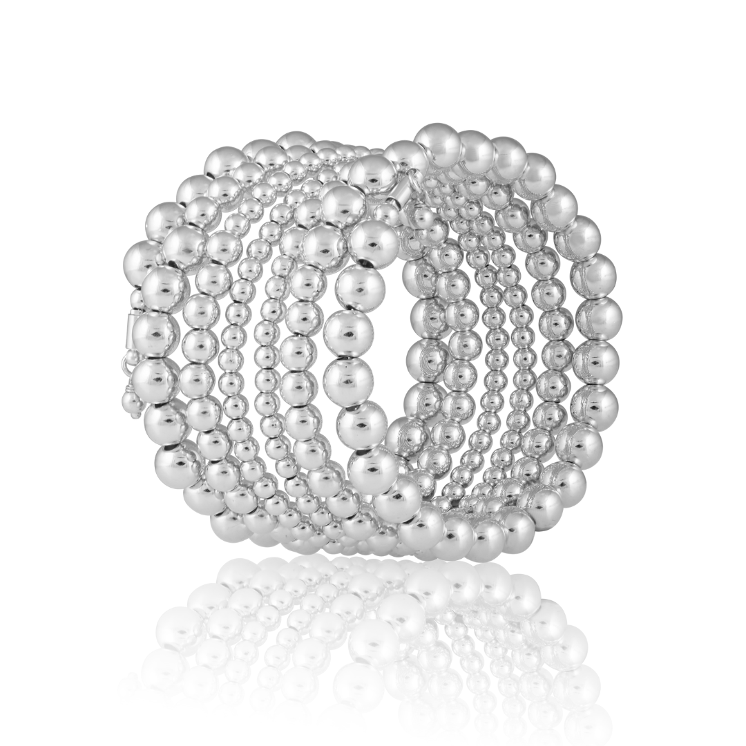 Allison Beaded Wrap Bracelet - 6 Row - Bikini Crush Swimwear
