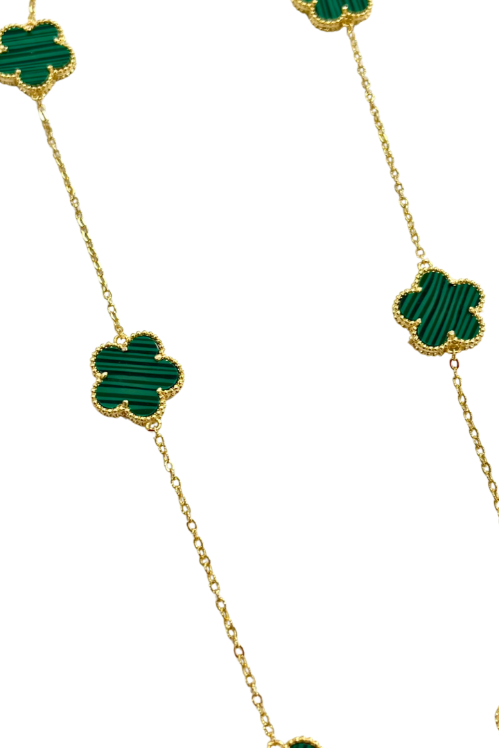 Adeline Clover Necklace - Bikini Crush Swimwear