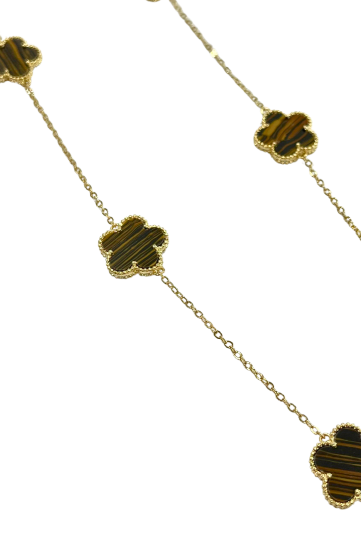 Adeline Clover Necklace - Bikini Crush Swimwear