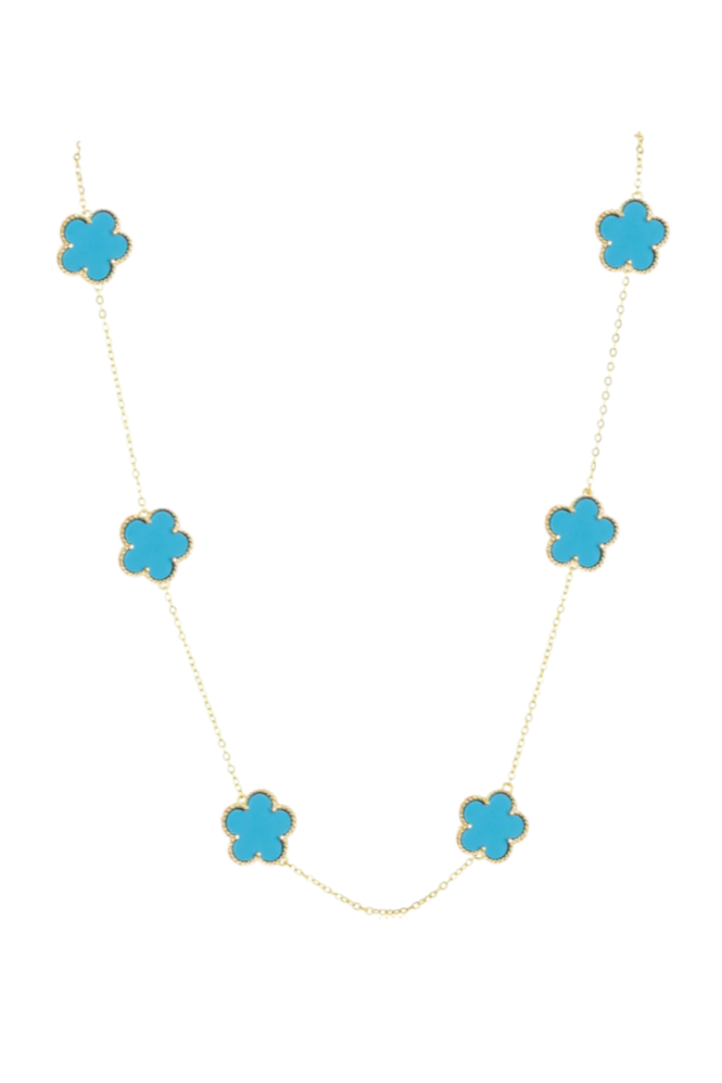 Adeline Clover Necklace - Bikini Crush Swimwear