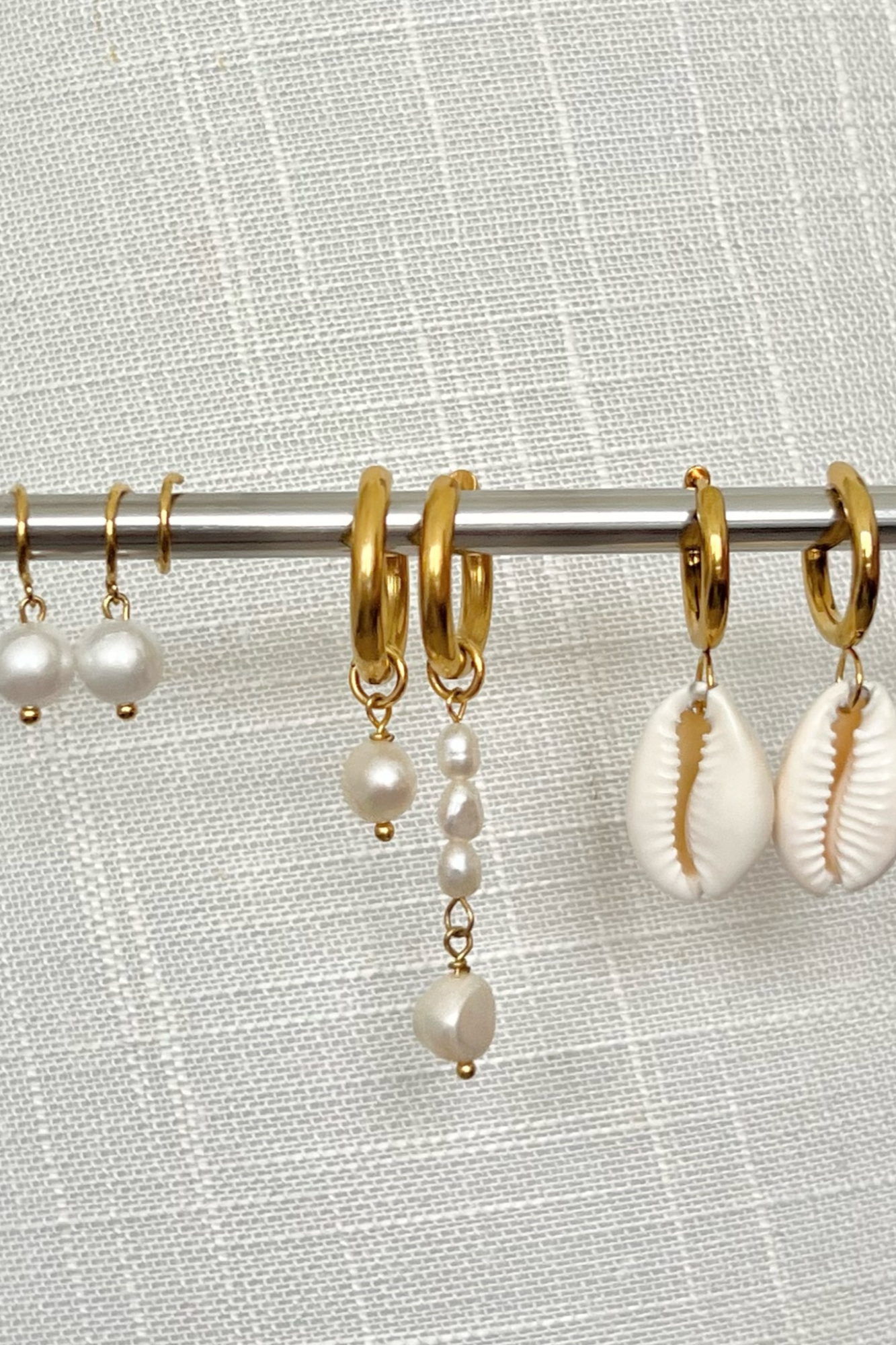 Ellie Vail - Cove Spiral Pearl Earring - Bikini Crush Swimwear