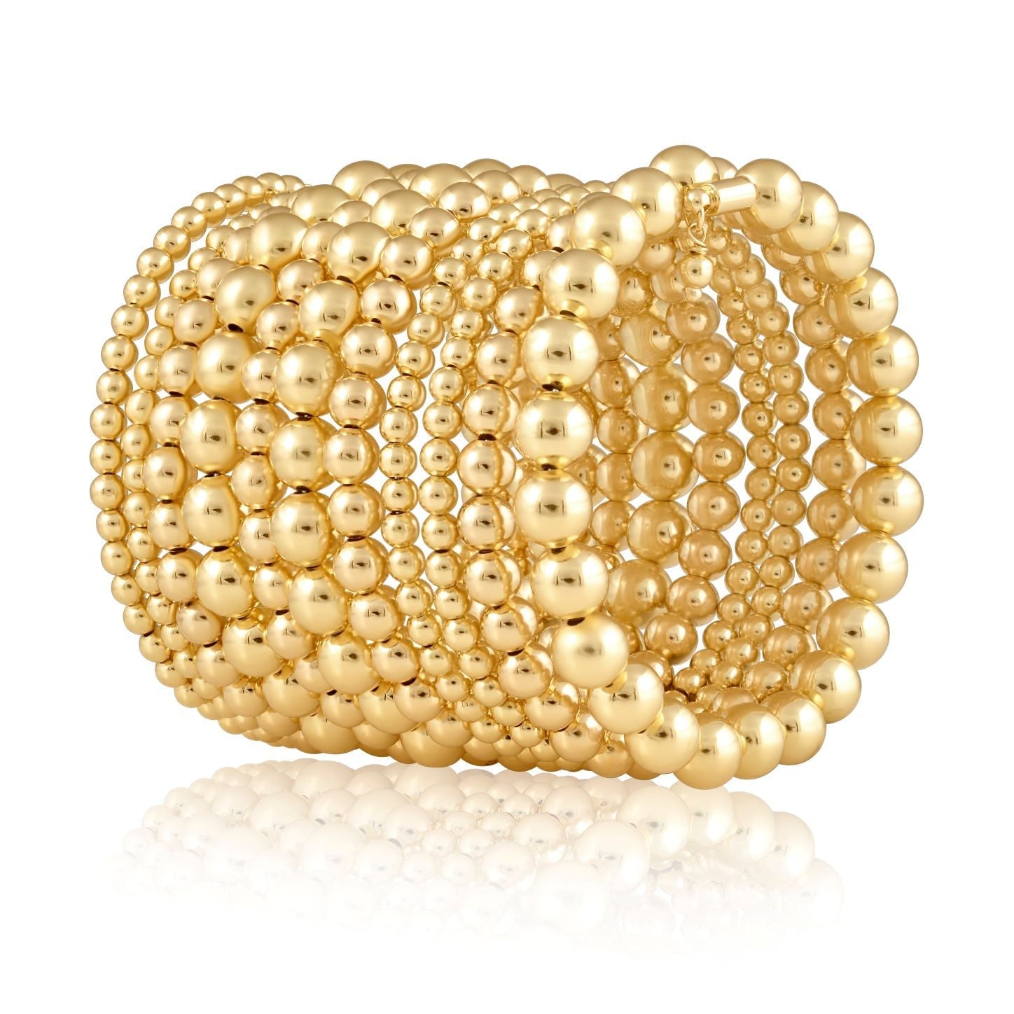 Allison Beaded Wrap Bracelet- 10 Rows - Bikini Crush Swimwear