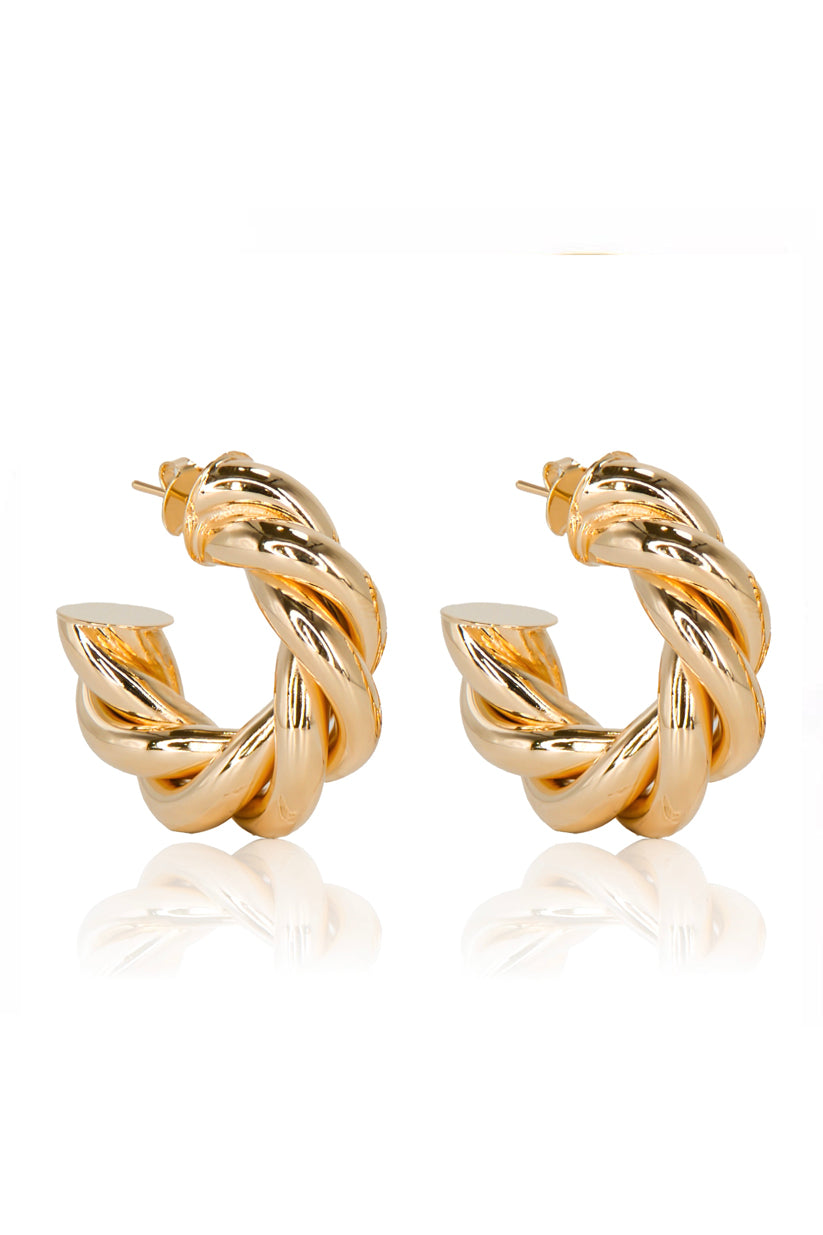 Ashlee Twist Hoop - Bikini Crush Swimwear