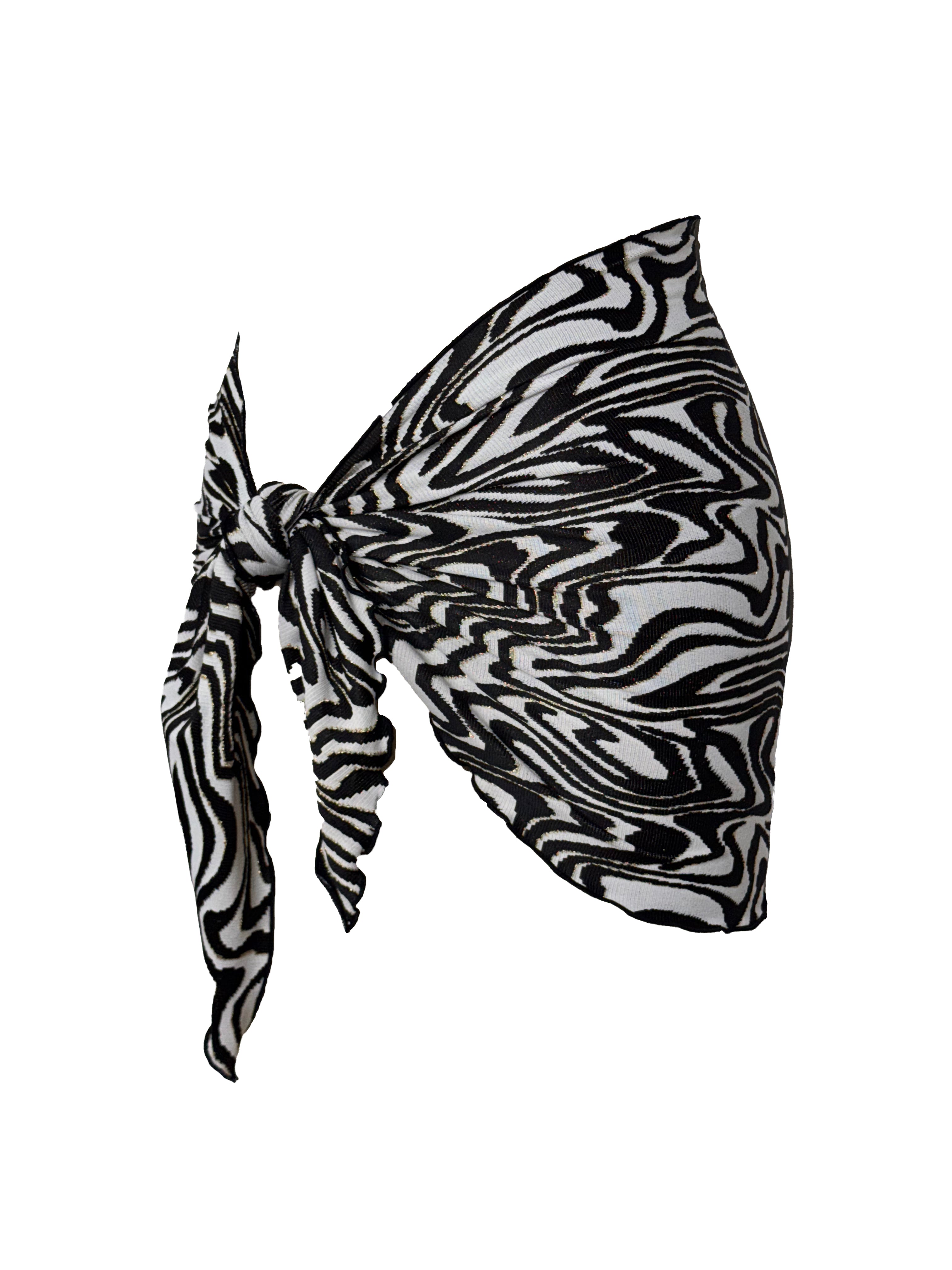 Crush Micro Sarong Cookies n Cream - Bikini Crush Swimwear