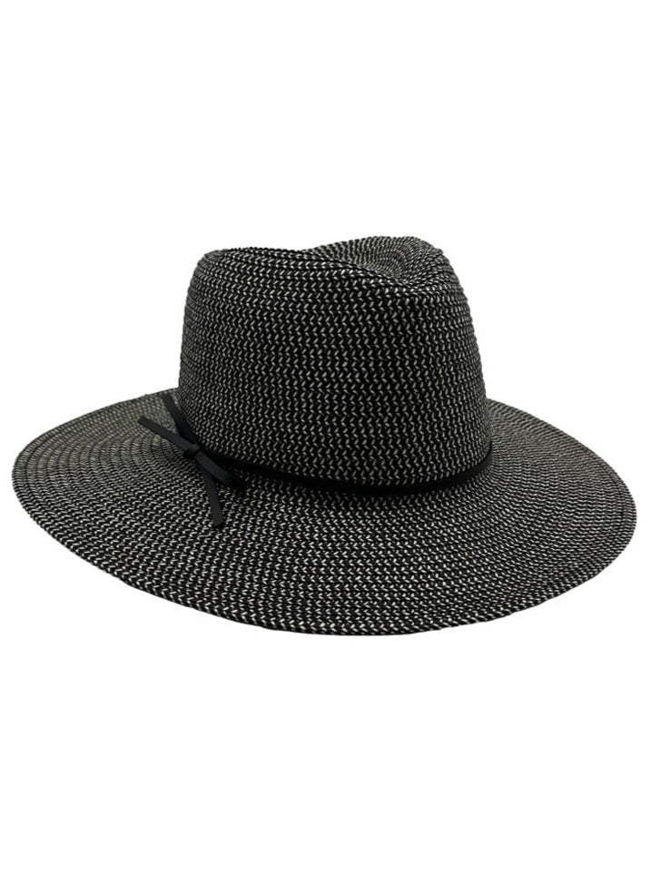 Tweed Black Fedora Hat sdh9443-mens-fedora-san-diego.jpg main image 4