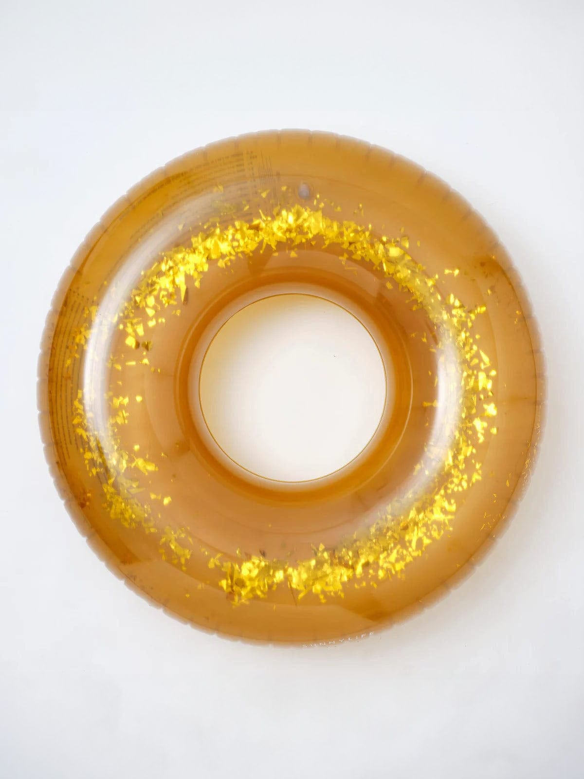 Disco Gold Pool Ring Float