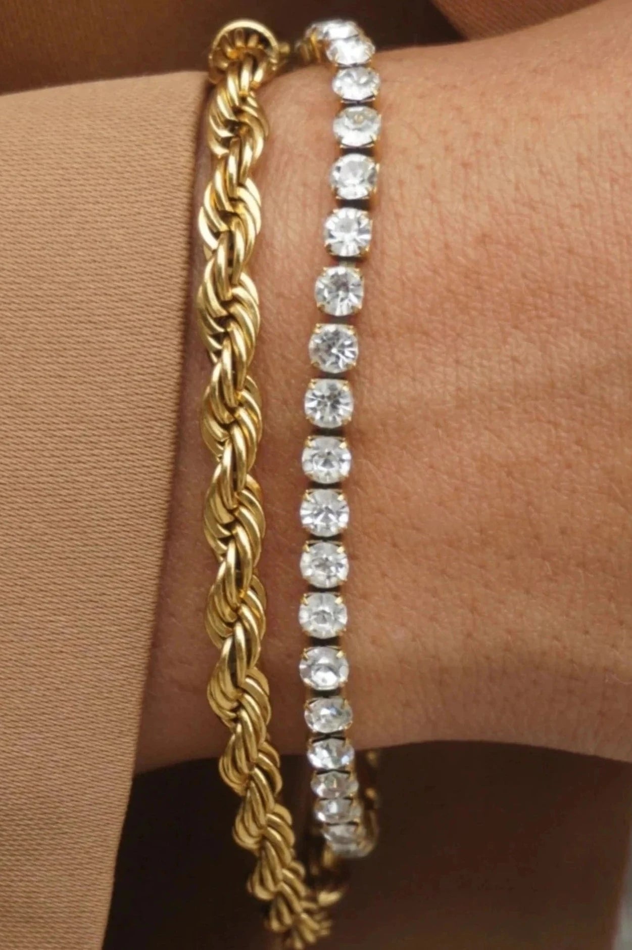 Ellie Vail earrings Jodie Tennis // BRACELET
