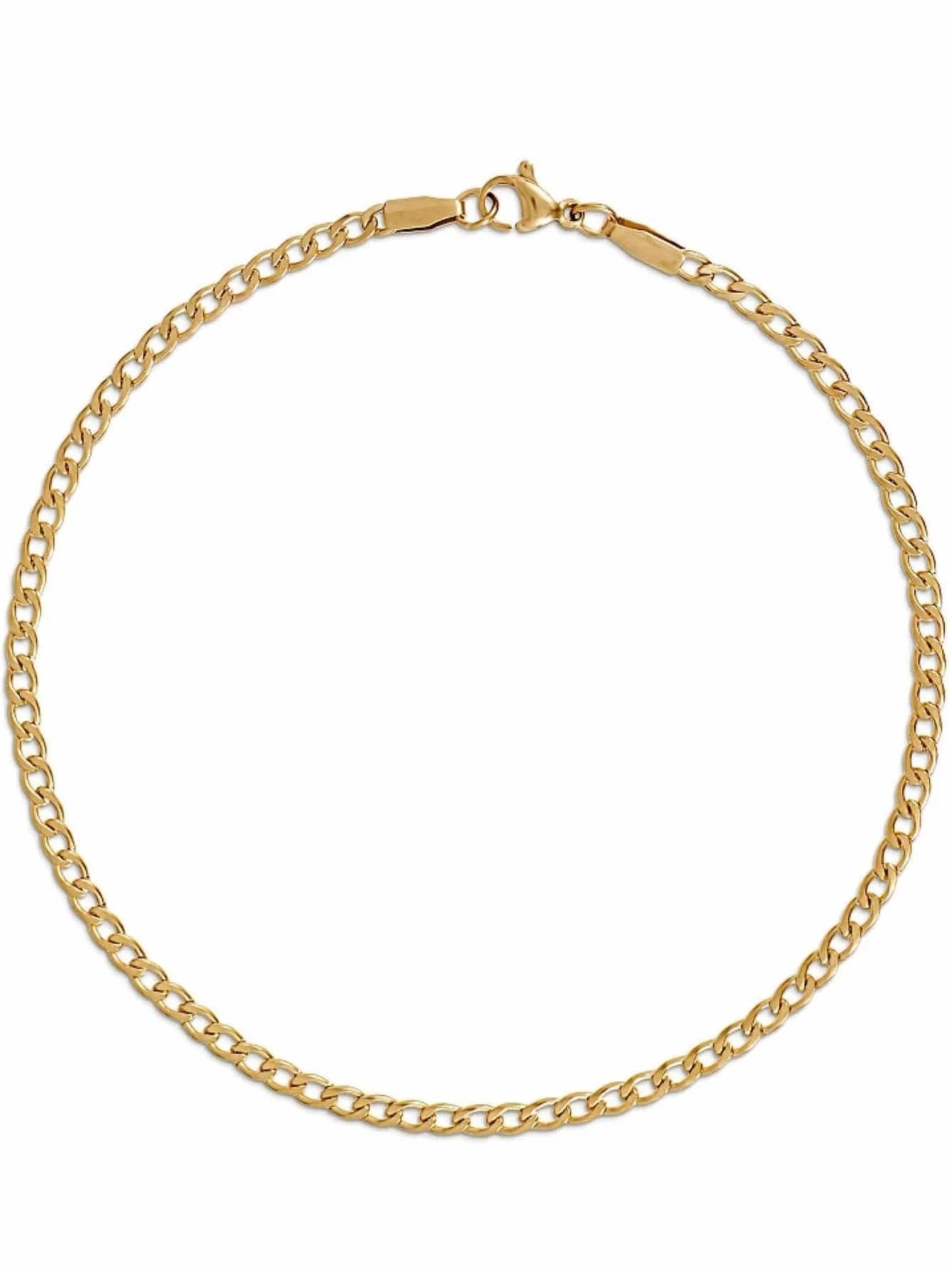 Ellie Vail earrings Nyx Curb Chain // ANKLET