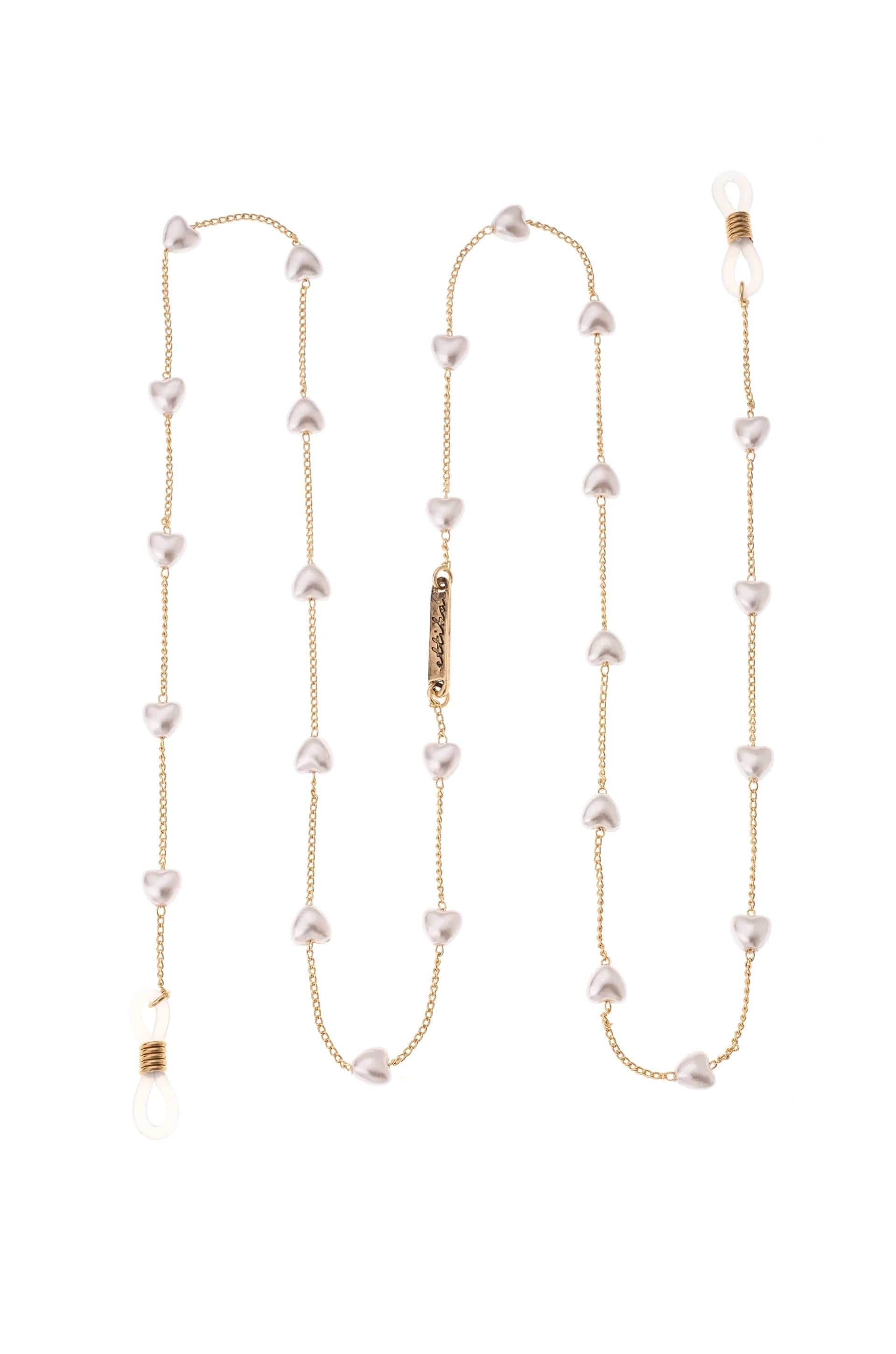 ettika necklace PEARL LOVERS // SUNGLASSES CHAIN