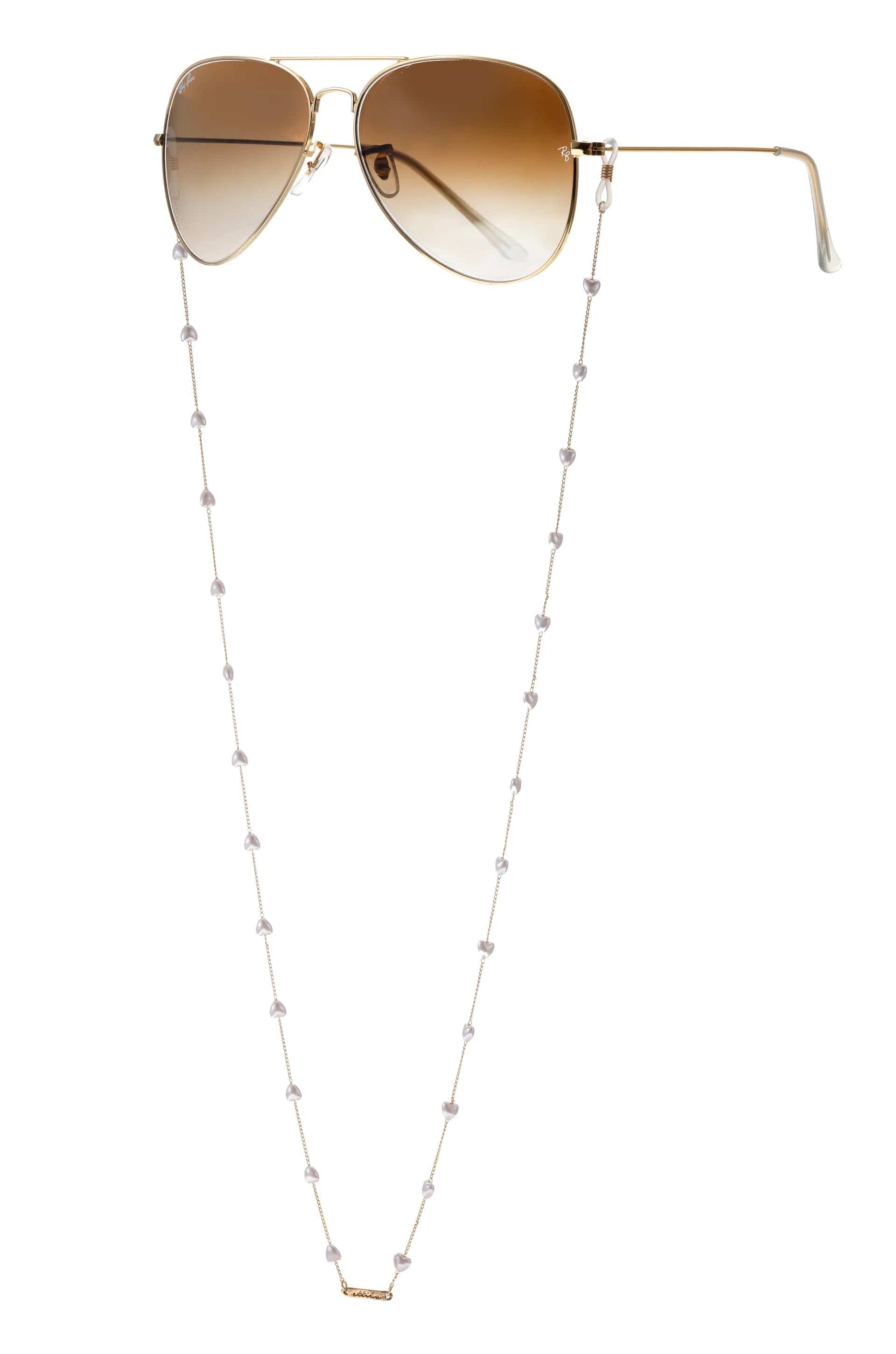 ettika necklace PEARL LOVERS // SUNGLASSES CHAIN