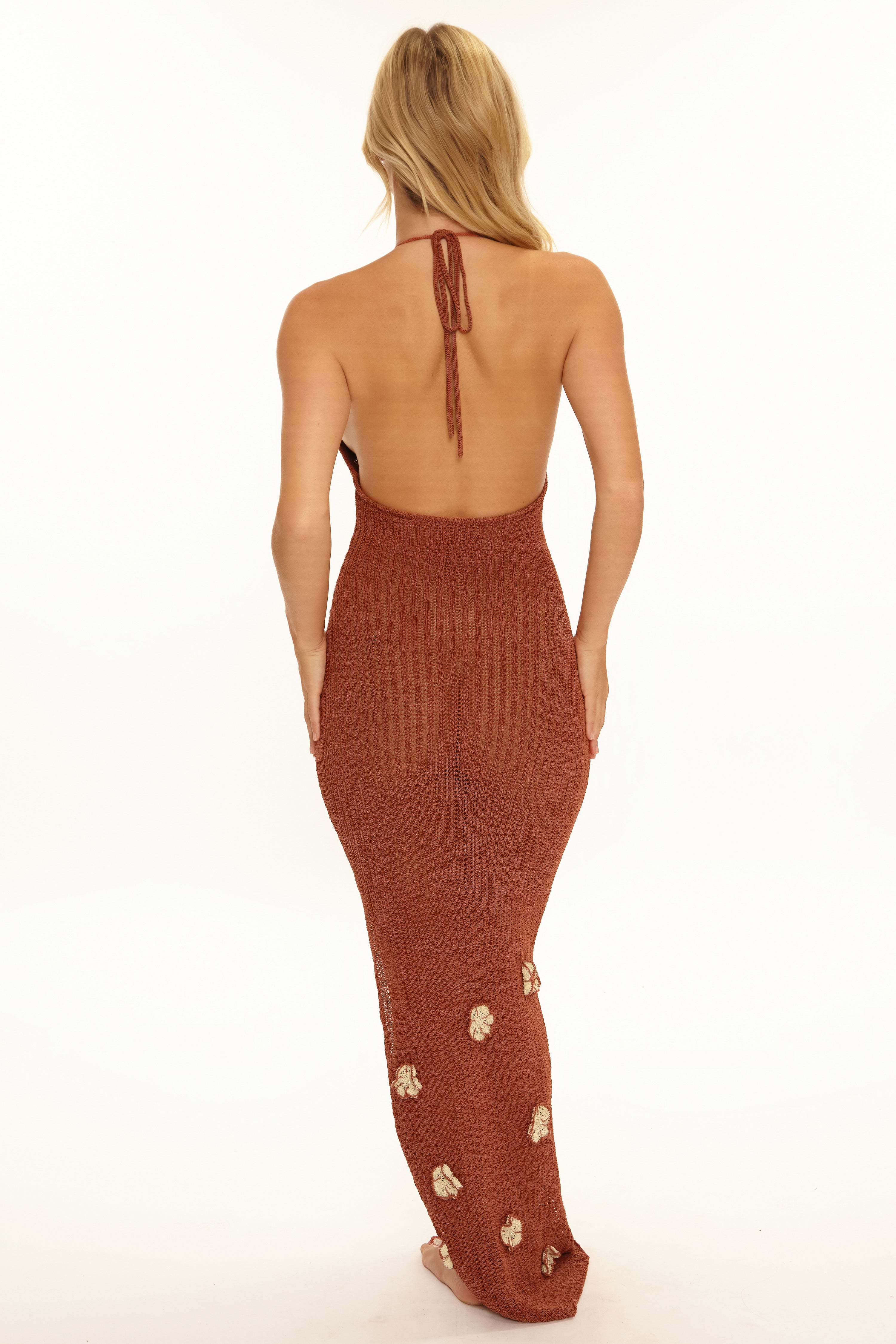 Cyrus Maxi Dress - Dusty Rose - Bikini Crush Swimwear