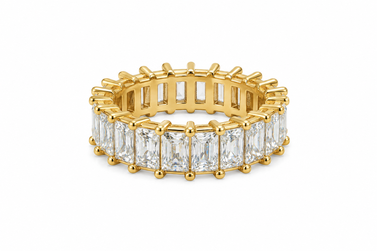 Clear Baguette Ring