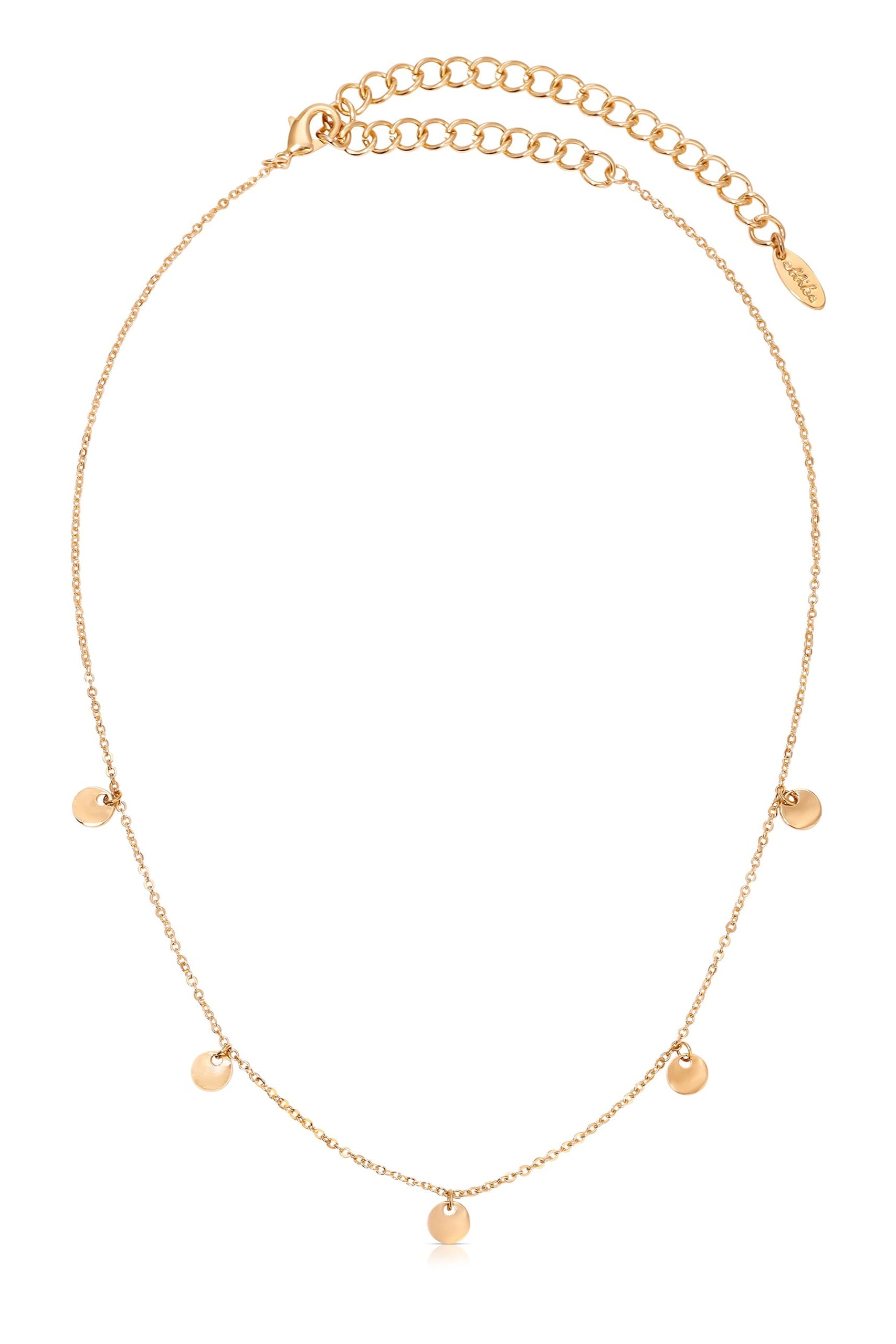 All in Layered Crystal Necklace Set - Bikini Crush Swimwear