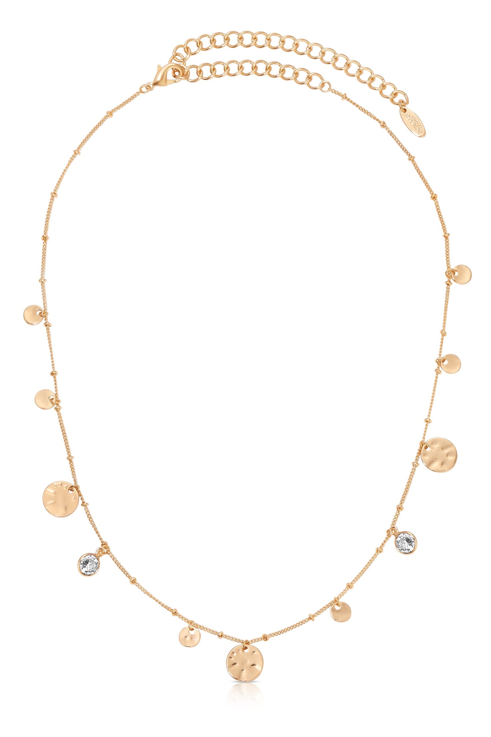 All in Layered Crystal Necklace Set - Bikini Crush Swimwear
