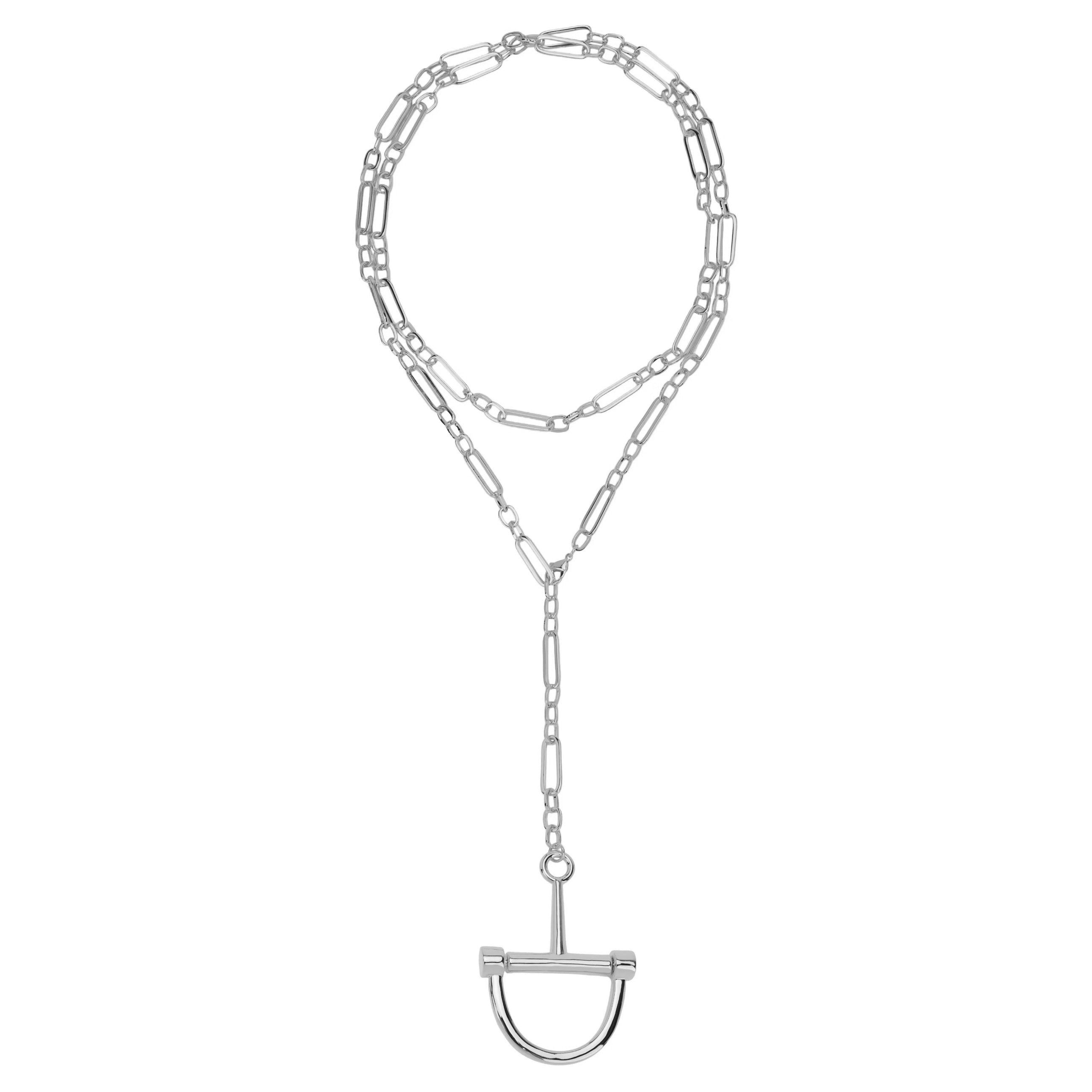 Stirrup Chain Necklace - Bikini Crush Swimwear