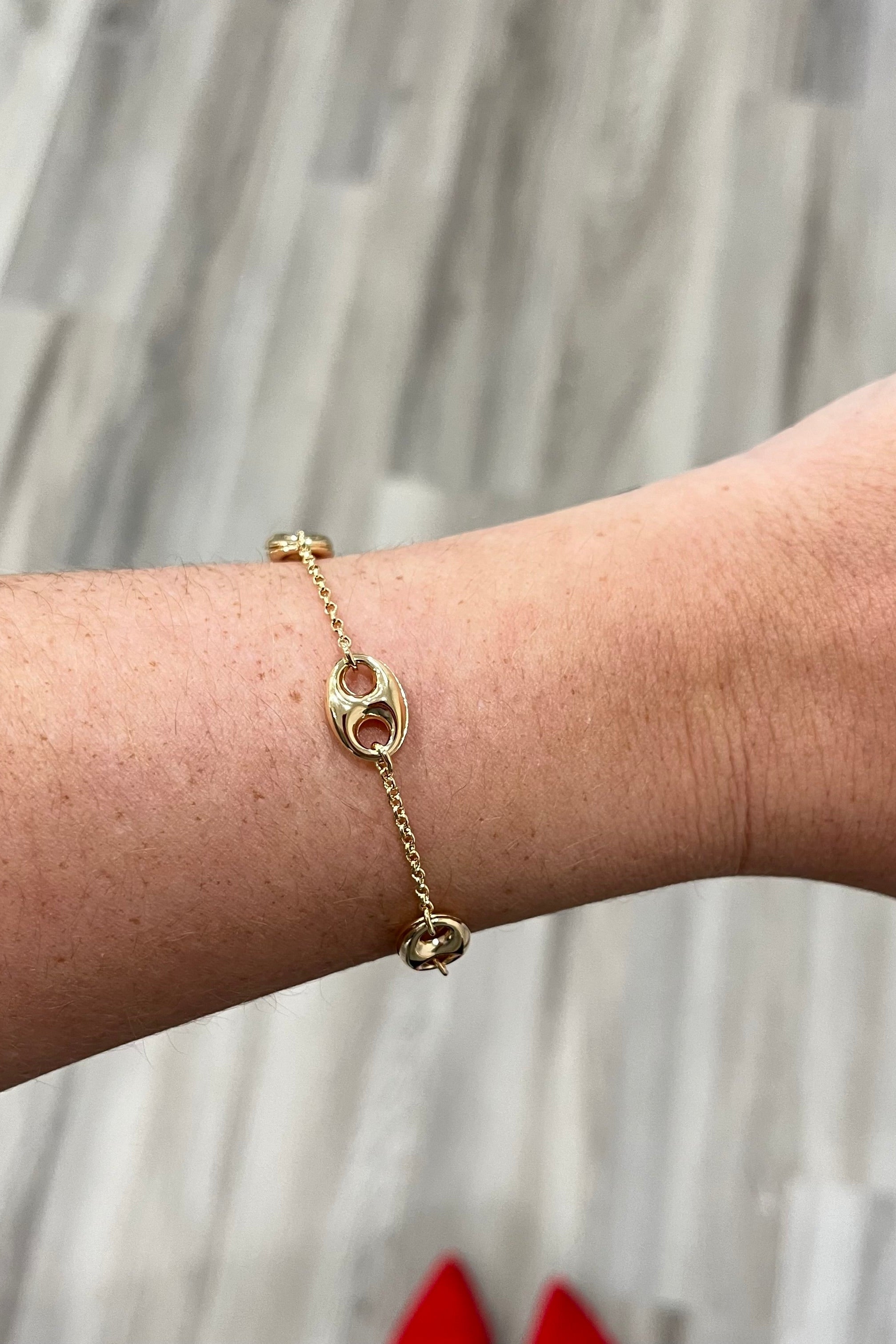 Indigo Chain Bracelet