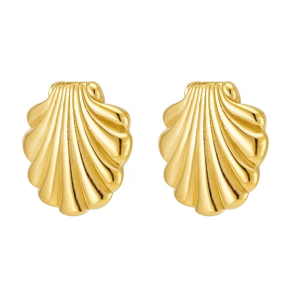 Emma Shell Earring - Bikini Crush Swimwear