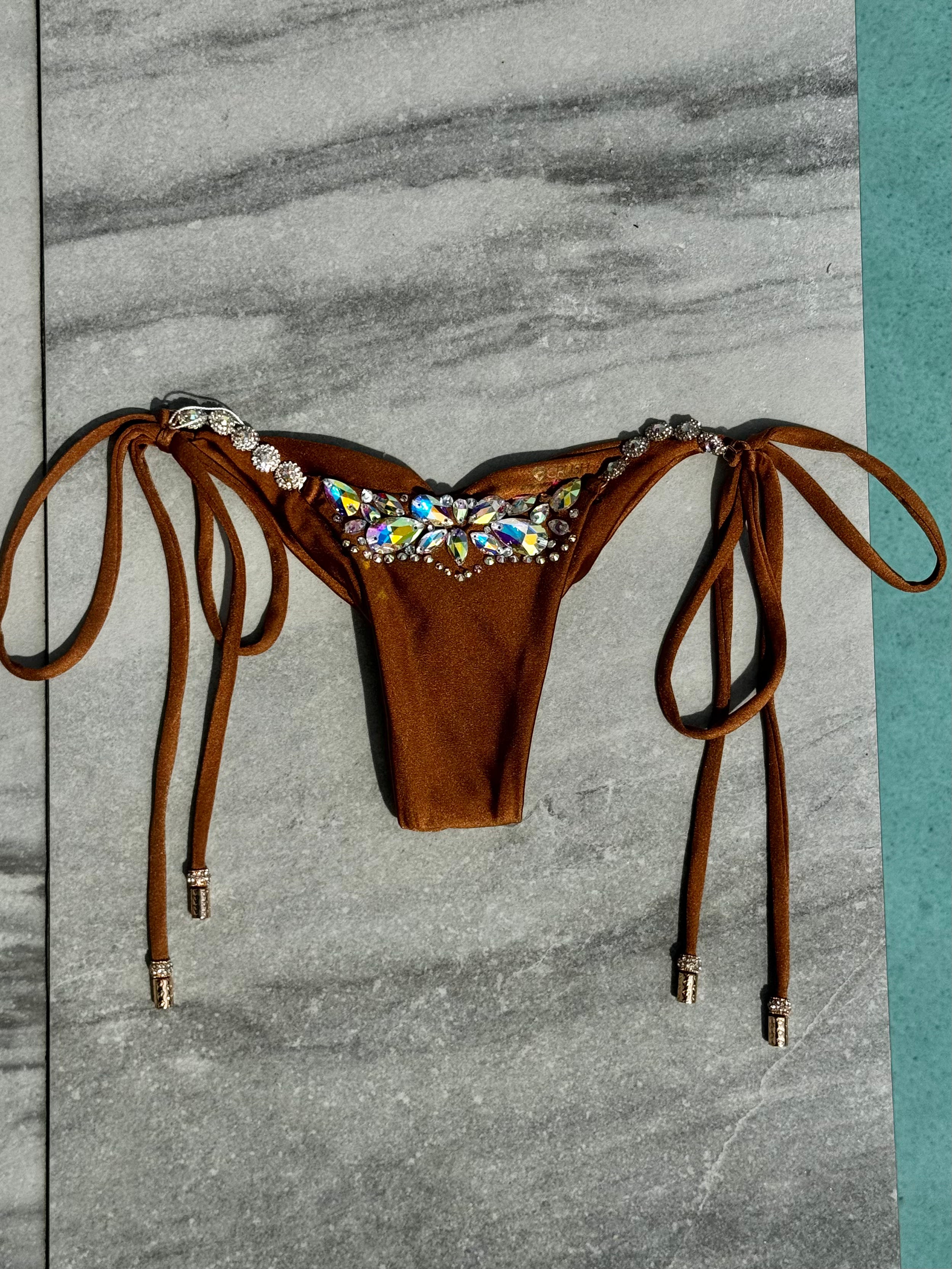 SAMPLE SALE 115 TIE-SIDE BOTTOM - Bikini Crush Swimwear