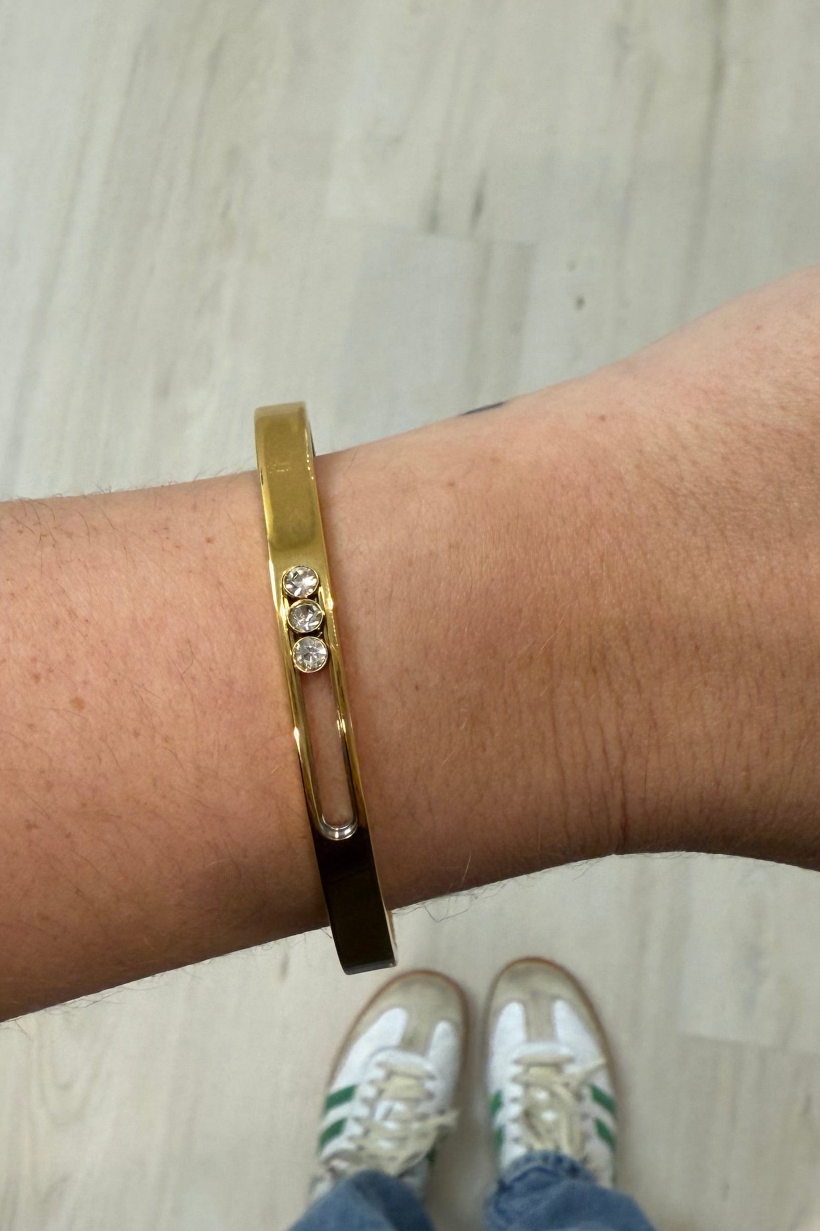 Alex CZ Bezel Bracelet - Bikini Crush Swimwear