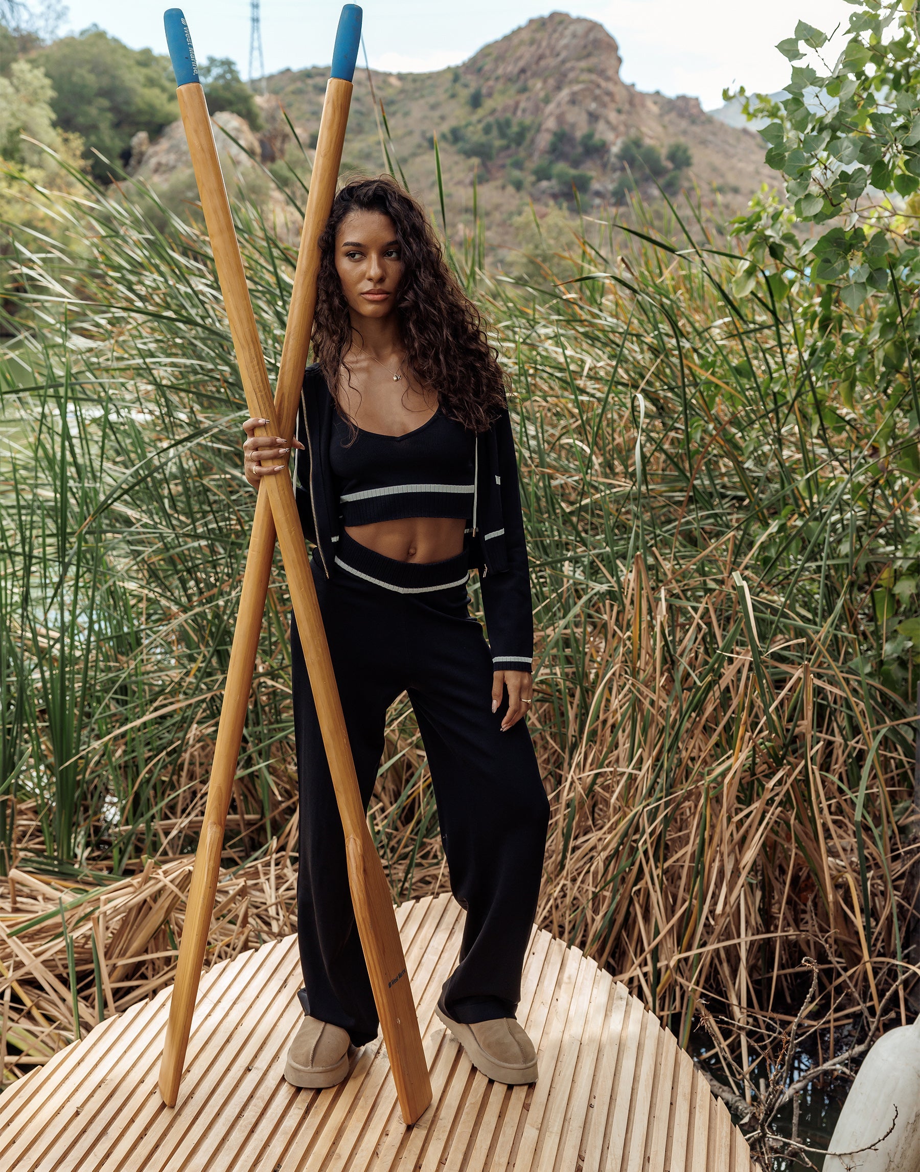 Juliette Knit Pant - Black