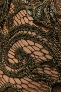 Seraphina Olive Vino Lace Sarong - Bikini Crush Swimwear