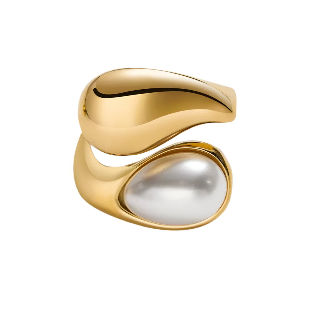 Cami Pearl Stacked Ring - Bikini Crush Swimwear