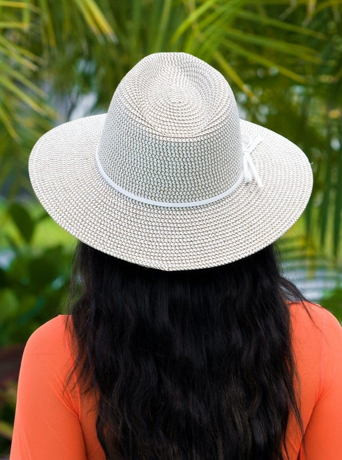 Nikki Beach hat White Tweed / One Size Esme Hat