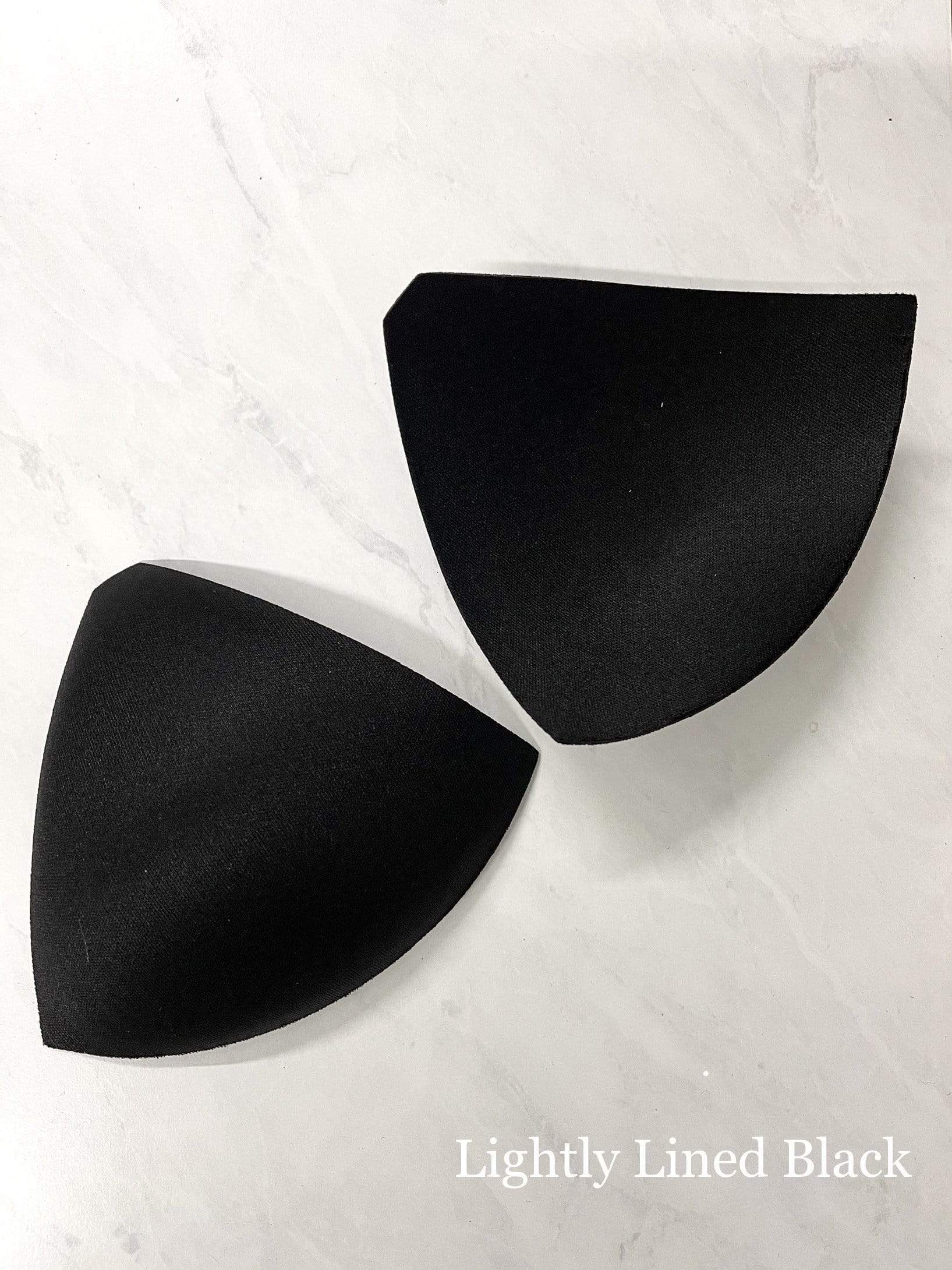 Bikini Crush padding accessory Triangle No Push Up (pair) / black / S Padding